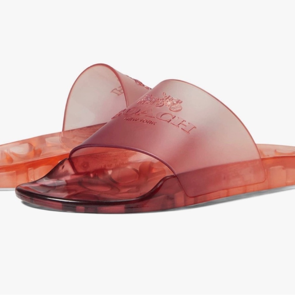 Women's Pink Slide Sandals